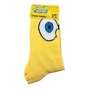 🆕 Nickelodeon Yellow SpongeBob Socks